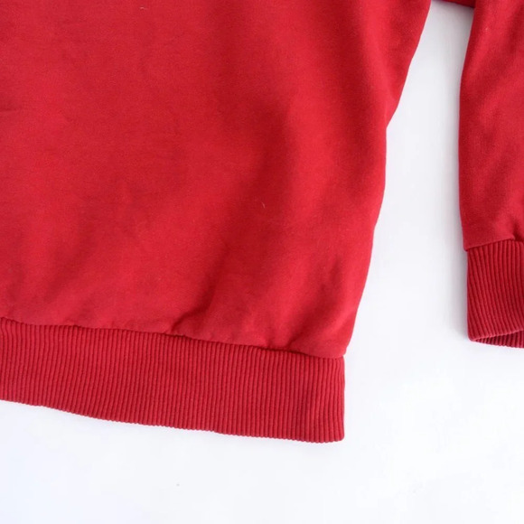 Vintage Non-fiction London Ontario Logo Red 100% Cotton Crewneck Sweater - Picture 6 of 14